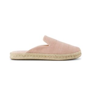 TOMS Pink Mule Slip On Shoes Espadrille Sz 9